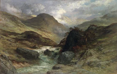 Gorge dans les montagnes, 1878